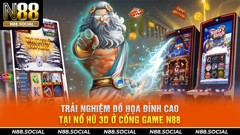 Trải nghiệm đồ họa đỉnh cao tại Nổ hũ 3D ở cổng game N88